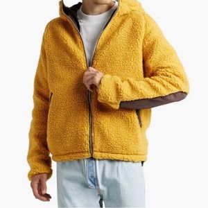 NWT- Rag & Bone Mustard Sherpa Jacket.